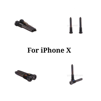 Replacement Bottom Screw Compatible with iPhone X XS Max Series Dock Charging Port Screws 100PCS