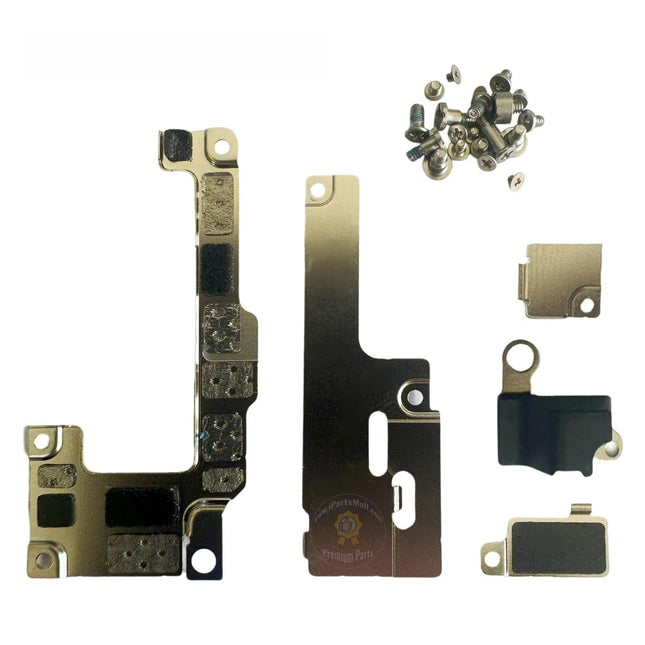 Accessoires intérieurs de remplacement avec vis compatibles avec le kit de supports de petites pièces internes de la série iPhone 16 Plus Pro Max