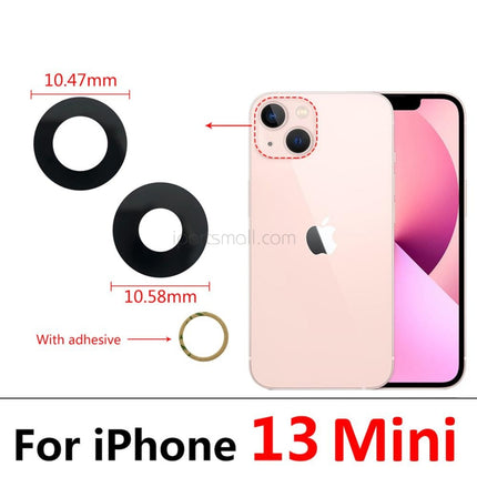 Replacement Back Rear Camera Lens Glass Compatible with iPhone 13 Mini Pro Max Series Rear Back Camera Glass Lens Original (Glass Only)