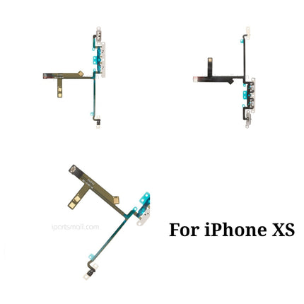 Replacement Side Button Compatible with iPhone X XS Max Series Volume Button Flex Cable