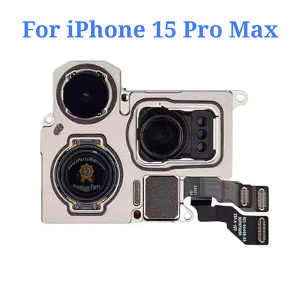 Replacement Big Camera Compatible with iPhone 15 Plus Pro Max Series Rear Back Main Camera Module Flex Cable