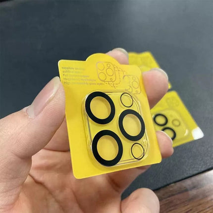 Replacement Rear Camera Lens Silk Tempered Glass Compatible with iPhone 14 Plus Pro Max Series Camera Tempered Glass 3D Lens Film