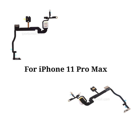 Replacement Side Button Compatible with iPhone 11 Pro Max Series Power Button Flashlight Flex Original
