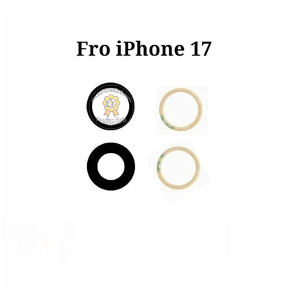 Replacement Rear Camera Lens Compatible with iPhone 17 Pro Max Air e Series Back Camera Lens Glass Cover Original (Glass Only)