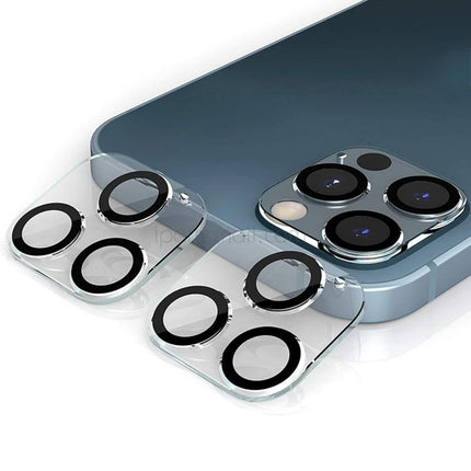 Verre trempé pour objectif de caméra arrière de remplacement, compatible avec les séries iPhone 13 Mini Pro Max, protection d'objectif de caméra 3D en verre trempé haute transparence