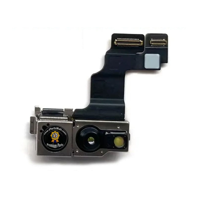 Replacement Small Flash Camera Compatible with iPhone 15 Plus Pro Max Series Front Camera Module Sensor Flex Cable