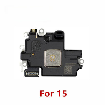Replacement Front Ear Compatible with iPhone 15 Plus Pro Max Series Earpiece Speaker Flex Cable