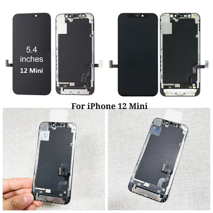 Replacement Display Compatible with iPhone 12 Mini Pro Max Series LCD Touch Screen Assembly Original Pulled Teardown