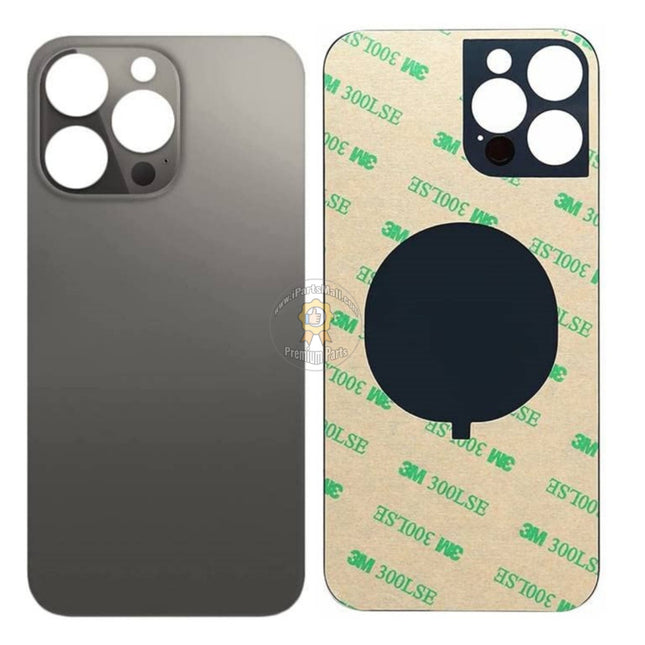 Replacement Battery Cover Compatible with iPhone 15 Plus Pro Max Series Back Glass with Bigger Camera Hole