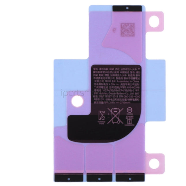 Replacement Glue Tape Compatible with iPhone X XS Max Series Battery Adhesive Sticker Original 100PCS/Pack