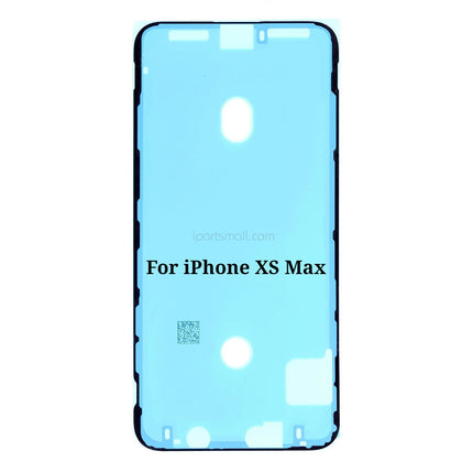 Replacement Front Cover Seal Sticker Compatible with iPhone X XS Max Series Front Housing Screen Frame Adhesive Sticker Original 100PCS/Pack