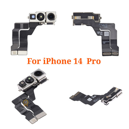 Replacement Small Flash Camera Compatible with iPhone 14 Plus Pro Max Series Front Camera Module Sensor Flex Cable