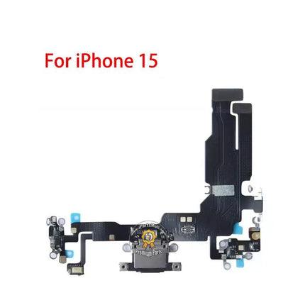 Câble de charge flexible de remplacement compatible avec les iPhone 15 Plus Pro Max Series Connecteur USB Port de charge