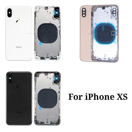 Replacement Battery Cover Compatible with iPhone X XS Max Series Raer Back Housing Middle Frame Assembly