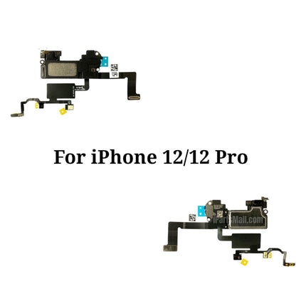 Replacement Earpiece Compatible with iPhone 12 Mini Pro Max Series Ear speaker with Sensor Flex Cable