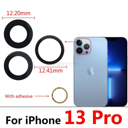 Replacement Back Rear Camera Lens Glass Compatible with iPhone 13 Mini Pro Max Series Rear Back Camera Glass Lens Original (Glass Only)