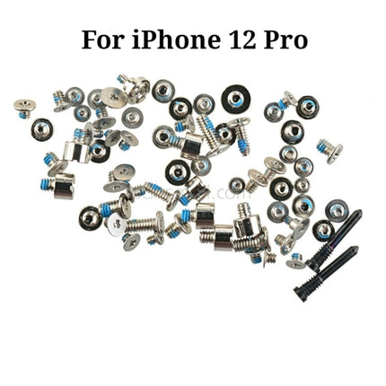 Kit de vis de rechange compatible avec iPhone 12 Pro Max, jeu de vis complet