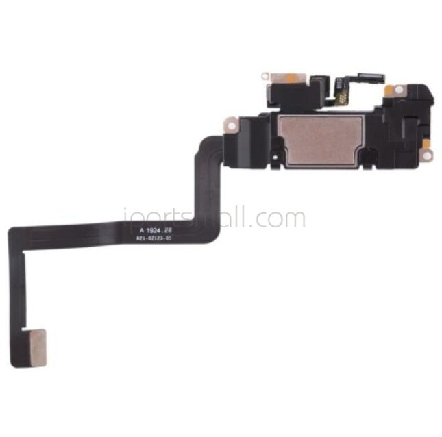 Replacement Earpiece Compatible with iPhone 11 Pro Max Series Ear Speaker with Microphone Sensor Flex Cable Original