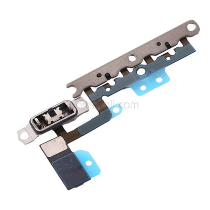 Replacement Side Button Compatible with iPhone 11 Pro Max Series Volume Button Flex Cable with Metal Bracket Original