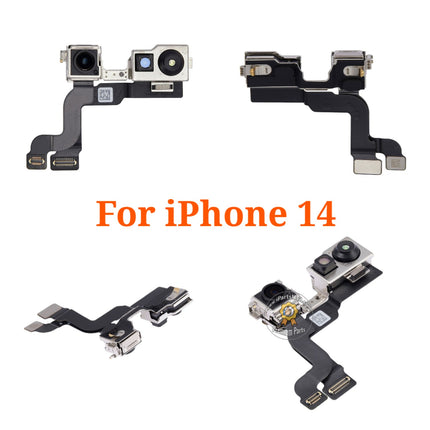 Replacement Small Flash Camera Compatible with iPhone 14 Plus Pro Max Series Front Camera Module Sensor Flex Cable