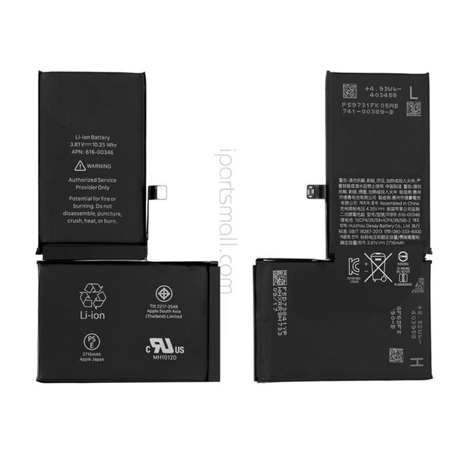 Replacement Charging Compatible with iPhone X XS Max Series Battery 2761mAh Original