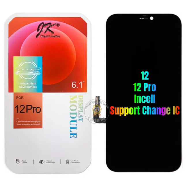 Replacement Display Compatible with iPhone 12 Mini Pro Max Series LCD Touch Screen Assembly JK INCELL Support Change IC
