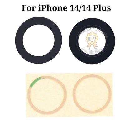 Replacement Back Rear Camera Lens Glass Compatible with iPhone 14 Plus Pro Max Series Camera Lens Glass (Glass Only)