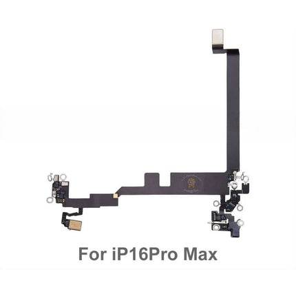 Antenne de remplacement compatible avec le câble flexible de microphone pour iPhone 16 Plus Pro Max Series
