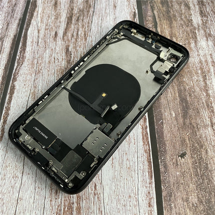 Replacement Rear Housing Compatible with iPhone XR Series Back Battery Cover Frame Assembly with Small Parts Original Pulled