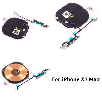 Replacement Wireless Compatible with iPhone X XS Max Series Wireless Charger Chip NFC Coil with Volume Flex Cable