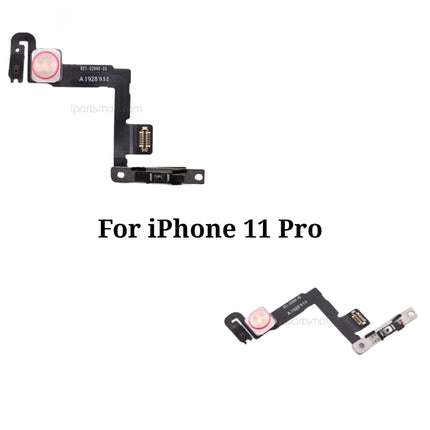 Replacement Side Button Compatible with iPhone 11 Pro Max Series Power Button Flashlight Flex Original