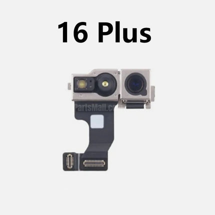 Replacement Front Small Camera Compatible with iPhone 16 Plus Pro Max Series Camera Module Sensor Flex Cable
