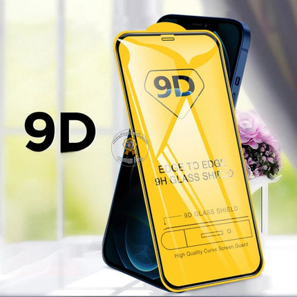 Replacement 9D Full Cover Protective Glass Compatible with iPhone 15 Plus Pro Max Series Tempered Film Protector Glass