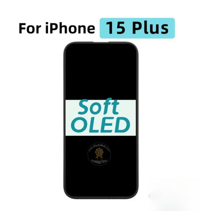 Replacement Display Compatible with iPhone 15 Plus Pro Max Series LCD Touch Screen Display Assembly Soft OLED