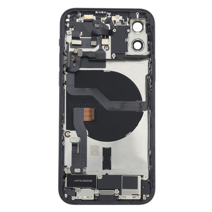 Replacement Rear Cover Compatible with iPhone 12 Mini Pro Max Series Back Battery Housing Frame Assembly with Small Parts Original Pulled