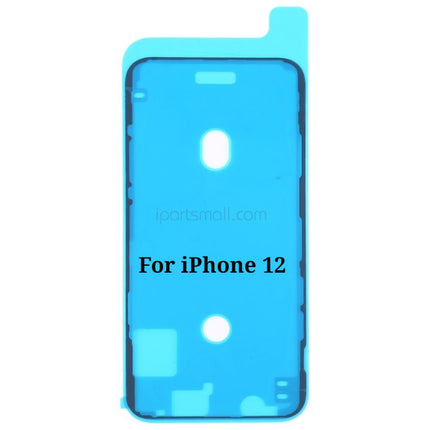 Replacement Front Cover Seal Sticker Compatible with iPhone 12 Mini Pro Max Series Front Housing Screen Frame Waterproof Adhesive 100PCS