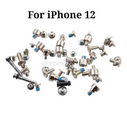 Kit de vis de rechange compatible avec iPhone 12 Pro Max, jeu de vis complet