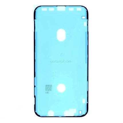 Replacement Front Cover Seal Sticker Compatible with iPhone XR Series Front Housing Screen Frame Adhesive Sticker Original 100PCS/Pack