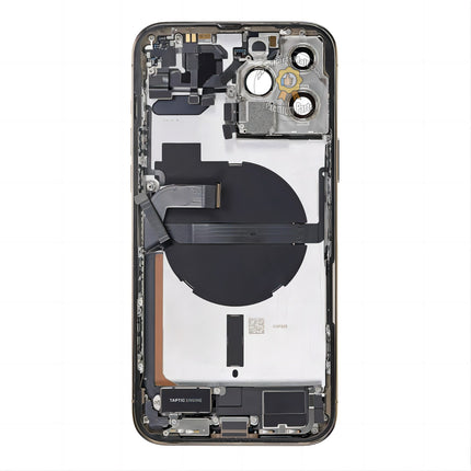 Replacement Rear Cover Compatible with iPhone 13 Mini Pro Max Series Back Cover Battery Housing Frame Assembly with Small Parts Original Pulled
