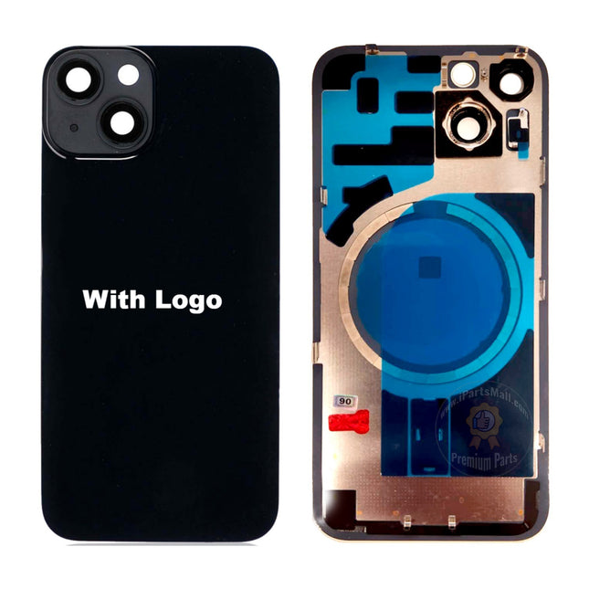Replacement Rear Cover Glass Compatible with iPhone 14 Plus Pro Max Series Back Glass with Frame Plate with Magnet High Quality