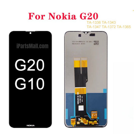 Replacement New Display Compatible With Nokia G20 G10 TA-1334 TA-1351 TA-1346 TA-1338 LCD Touch Screen Assembly