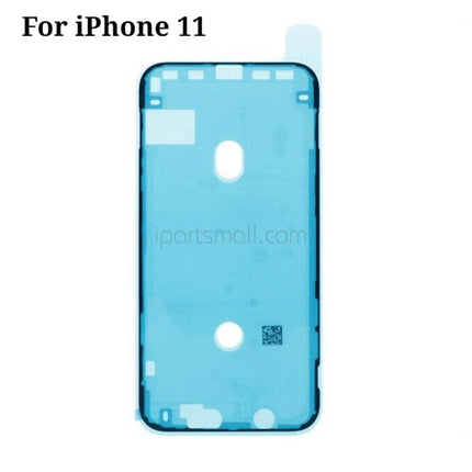 Replacement Front Cover Seal Sticker Compatible with iPhone 11 Pro Max Series Front Housing Screen Frame Adhesive Sticker Original 100PCS/Pack
