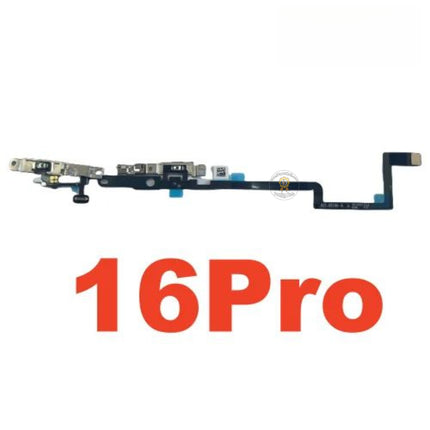 Replacement Side Button Compatible with iPhone 16 Plus Pro Max Series Power Flex Cable