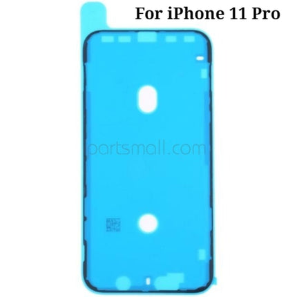 Replacement Front Cover Seal Sticker Compatible with iPhone 11 Pro Max Series Front Housing Screen Frame Adhesive Sticker Original 100PCS/Pack