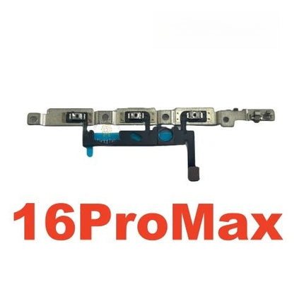 Replacement Side Button Compatible with iPhone 16 Plus Pro Max Series Volume Flex Cable