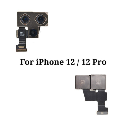 Replacement Big Camera Compatible with iPhone 12 Mini Pro Max Series Rear Back Camera Module Flex Original