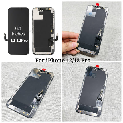 Replacement Display Compatible with iPhone 12 Mini Pro Max Series LCD Touch Screen Assembly Original Pulled Teardown