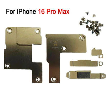 Replacement Inner Accessories with Screws Compatible with iPhone 16 Plus Pro Max Series Internal Small Parts Bracket Set