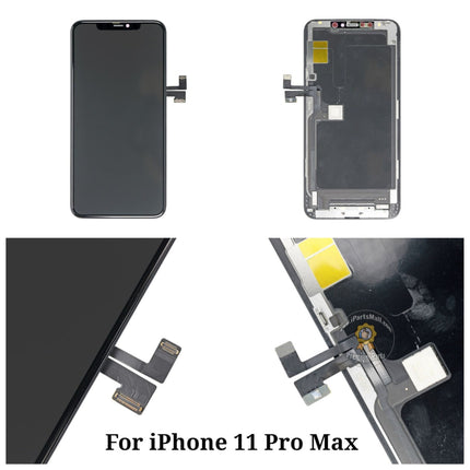 Replacement Display Compatible with iPhone 11 Pro Max Series LCD Screen Assembly Original Refurbished