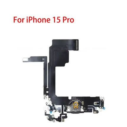 Câble de charge flexible de remplacement compatible avec les iPhone 15 Plus Pro Max Series Connecteur USB Port de charge